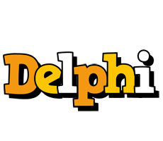 Delphi cartoon logo