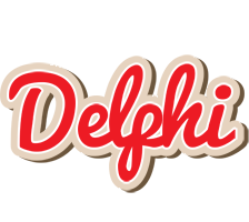 Delphi chocolate logo