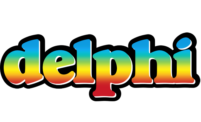 Delphi color logo