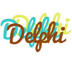 Delphi cupcake logo
