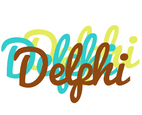 Delphi cupcake logo