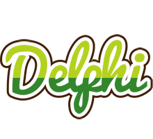 Delphi golfing logo