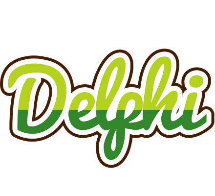 Delphi golfing logo