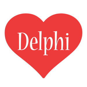 Delphi love logo