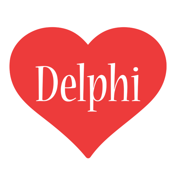 Delphi love logo