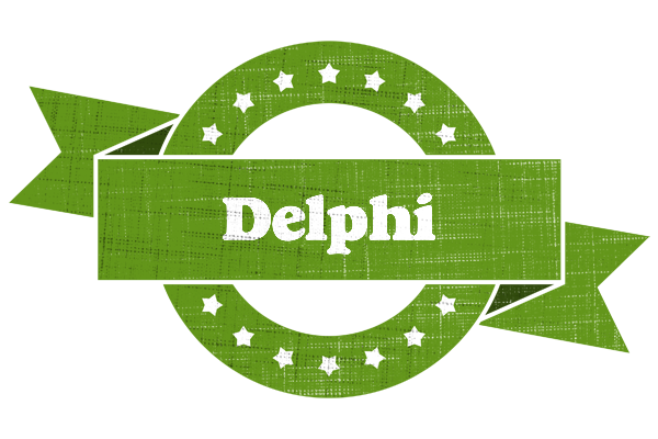 Delphi natural logo