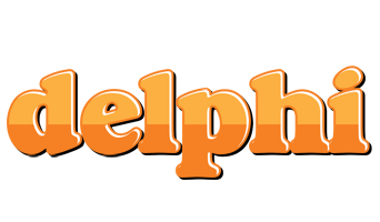 Delphi orange logo