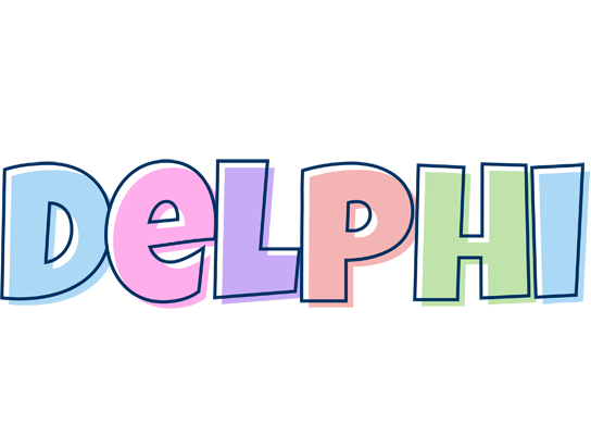 Delphi pastel logo