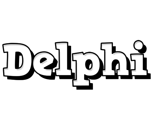 Delphi snowing logo