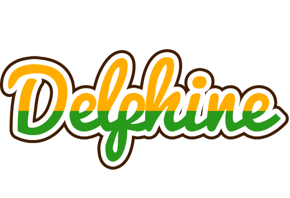 Delphine banana logo