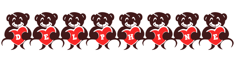 Delphine bear logo