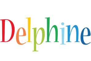 Delphine birthday logo