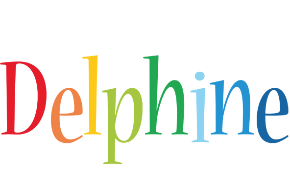 Delphine birthday logo