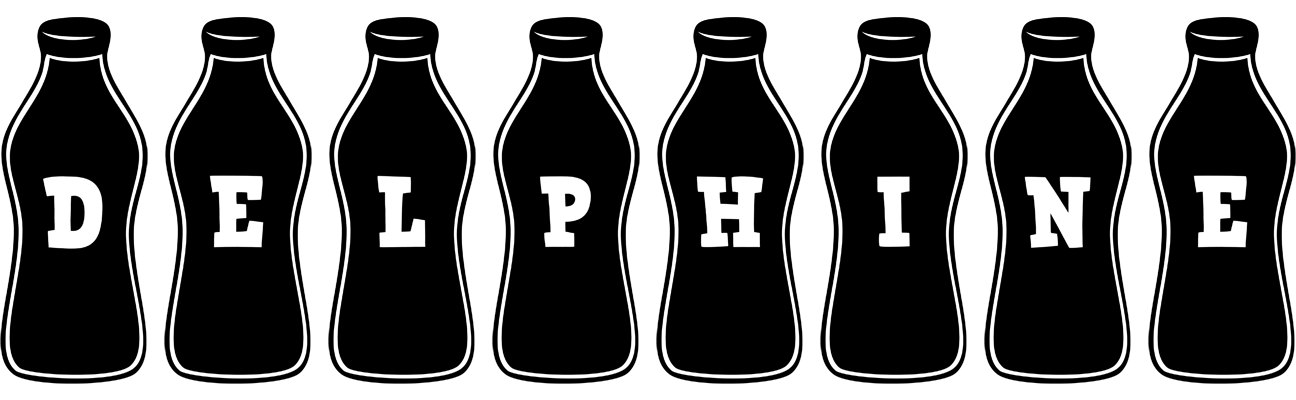 Delphine bottle logo