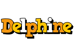 Delphine cartoon logo