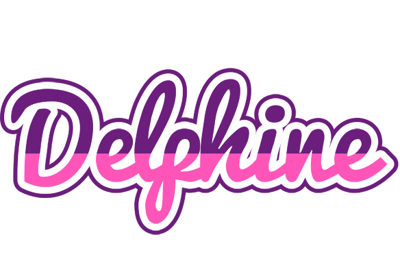 Delphine cheerful logo