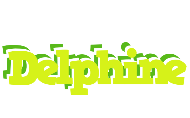 Delphine citrus logo