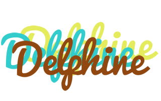 Delphine cupcake logo