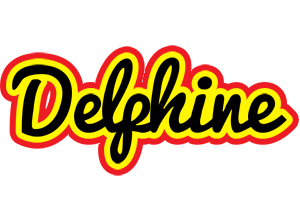 Delphine flaming logo