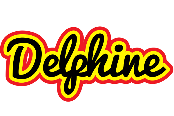 Delphine flaming logo