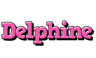 Delphine girlish logo