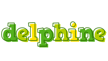 Delphine juice logo