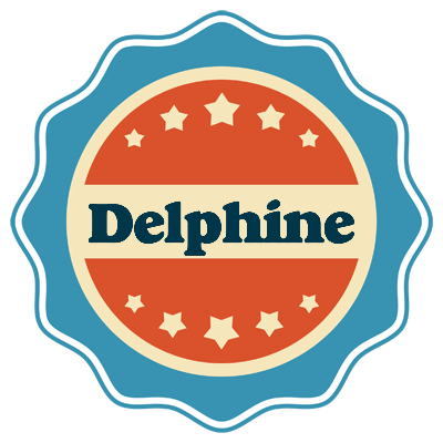 Delphine labels logo