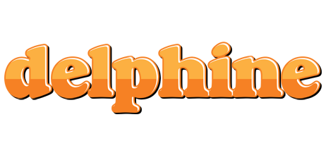 Delphine orange logo