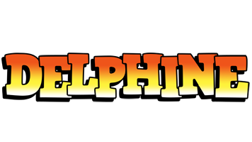 Delphine sunset logo