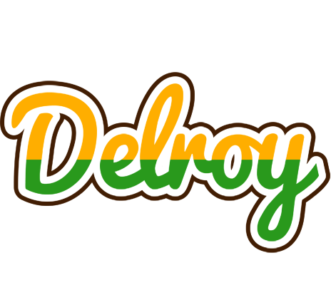 Delroy banana logo