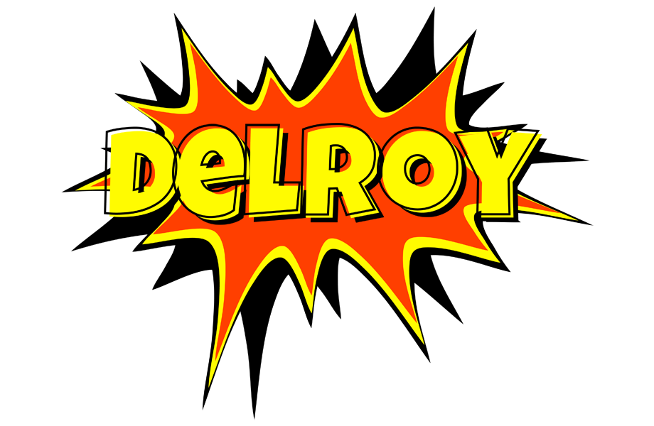 Delroy bazinga logo