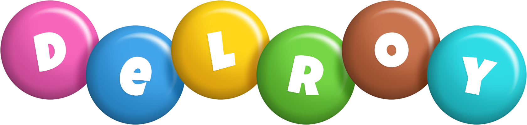 Delroy candy logo