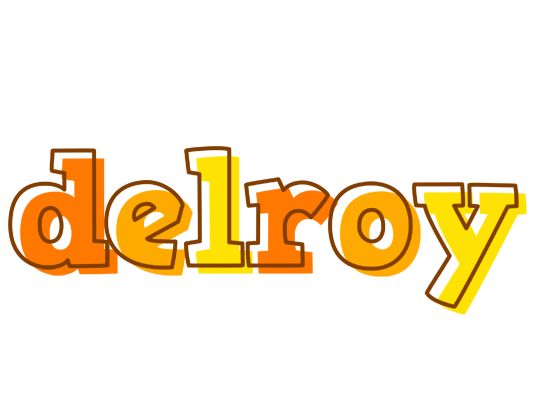 Delroy desert logo