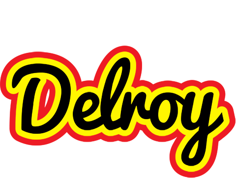 Delroy flaming logo