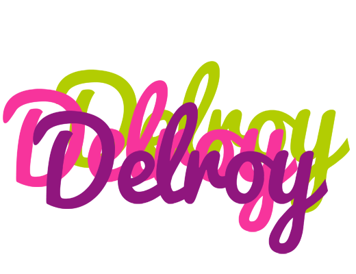 Delroy flowers logo