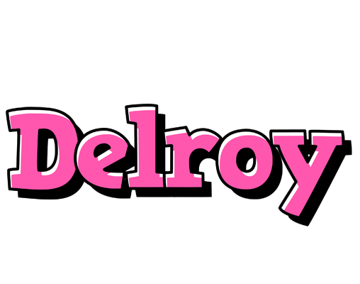 Delroy girlish logo