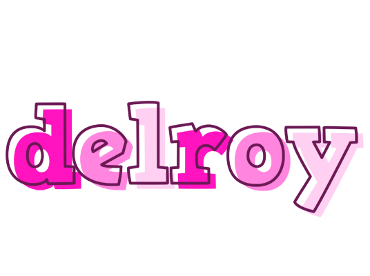 Delroy hello logo