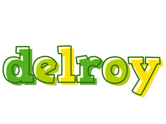 Delroy juice logo