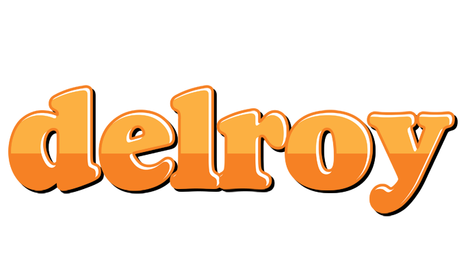 Delroy orange logo