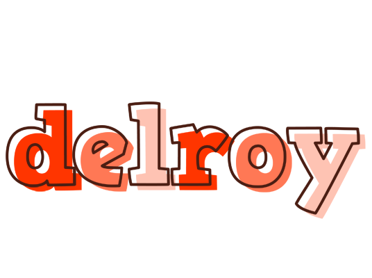 Delroy paint logo