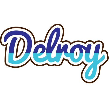 Delroy raining logo