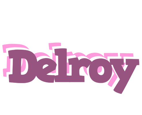 Delroy relaxing logo