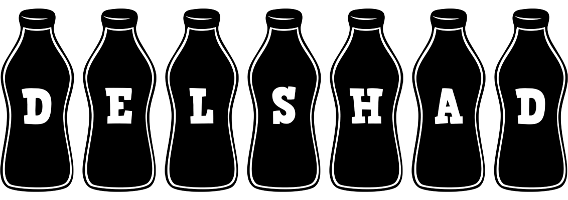 Delshad bottle logo
