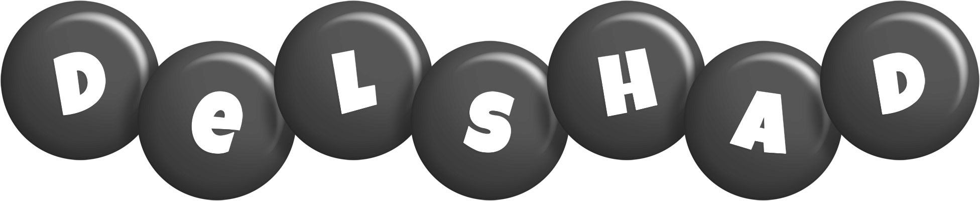 Delshad candy-black logo