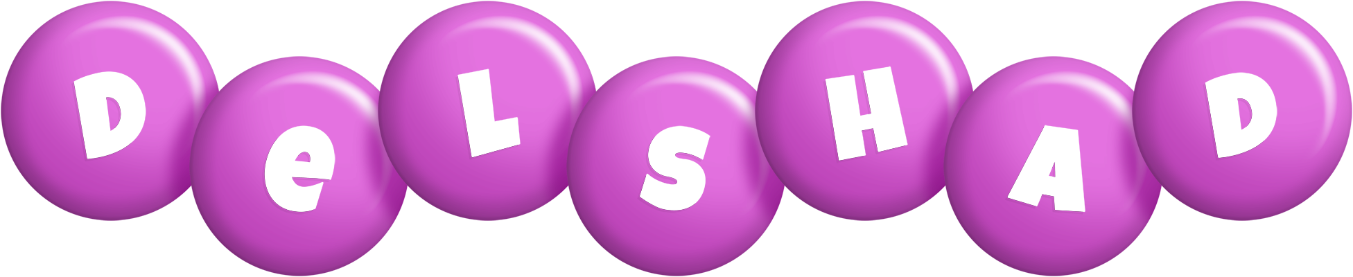 Delshad candy-purple logo