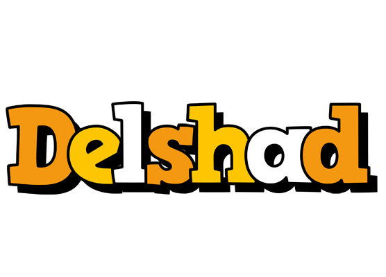 Delshad cartoon logo