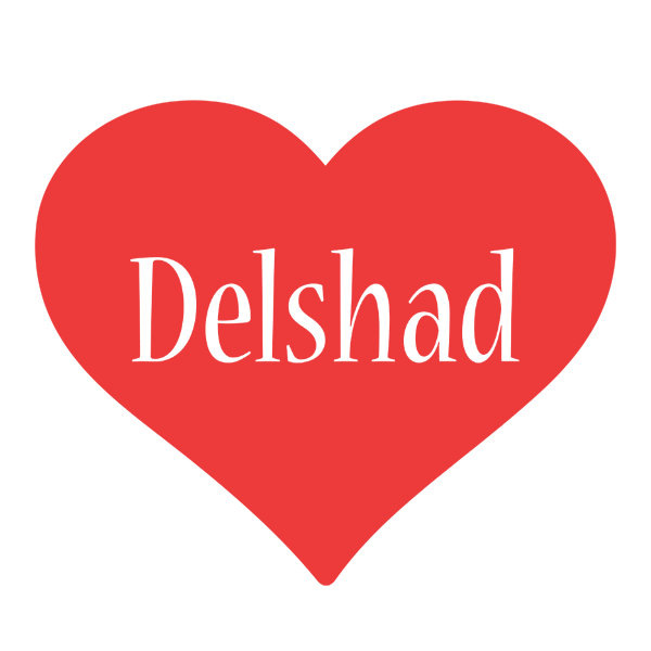 Delshad love logo