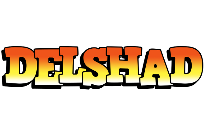 Delshad sunset logo