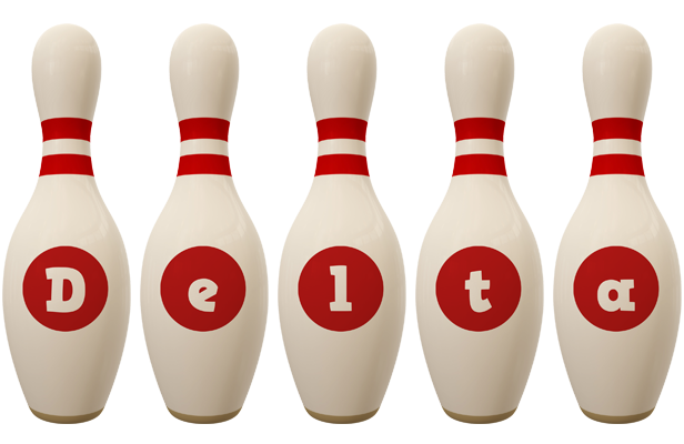 Delta bowling-pin logo