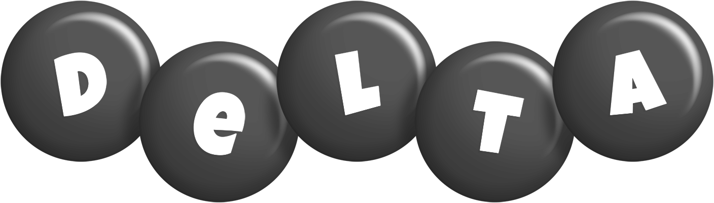 Delta candy-black logo